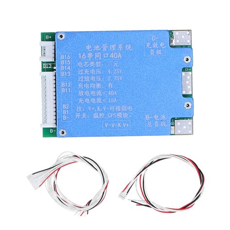 BMS Protection Board, Low Energy Consumption Battery Protection Board For Lithium Batteries For ...