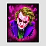 Joker Heath Ledger Digital Art by Vinny John Usuriello - Pixels
