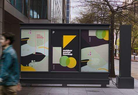 Free Outdoor Poster Mockup :: Behance