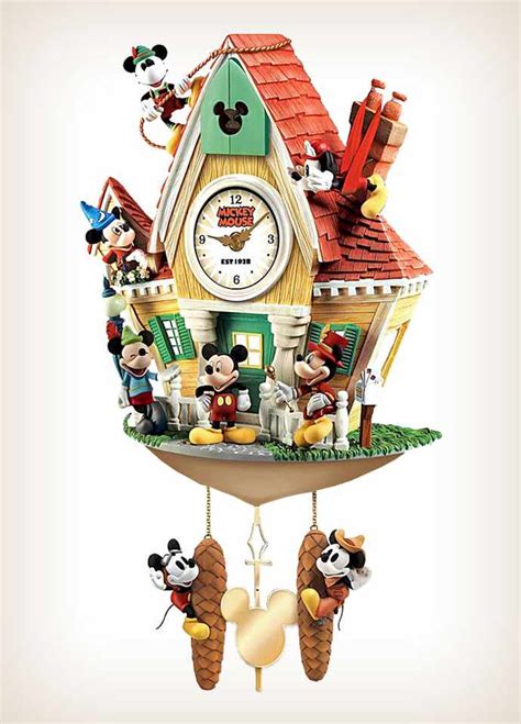 Mickey Mouse Cuckoo Clock - Through The Years | Wall Of Clocks