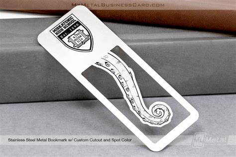 Metal Bookmarks | My Metal Business Card