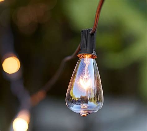 Edison Bulb String Lights | Pottery Barn