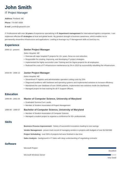 15+ Blank Resume Templates & Forms To Fill In And Download Inside Free ...