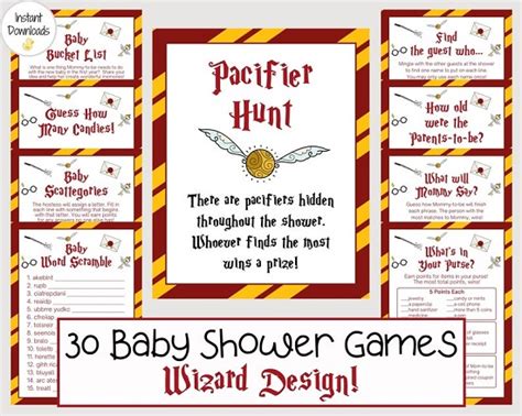 Harry Potter Baby Shower Ideas, Decorations and Favors – Baby Shower ...