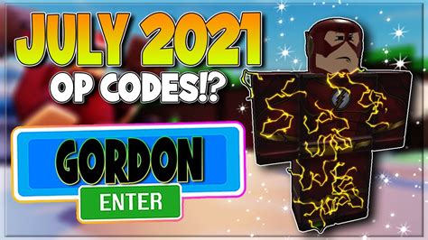 (JULY 2021) ALL *NEW* SECRET OP CODES!? Roblox Super Speed Simulator ...