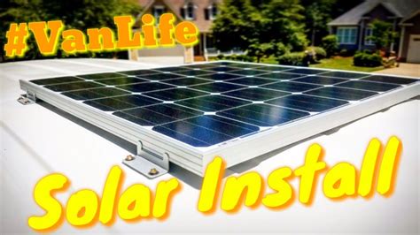 Cargo Van Solar Power | Van Life Solar Panel Install (2019) - YouTube