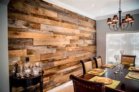 Rustic Wood Wall Ideas Using Wood Planks - Rustic Crafts & DIY