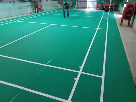 Unique Sports Green Pvc Synthetic Badminton Court, For Sports Flooring at Rs 75/square feet in ...