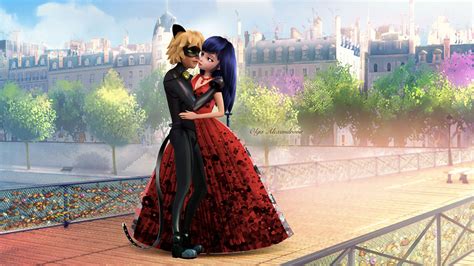 Miraculous Ladybug romantic fan art - YouLoveIt.com