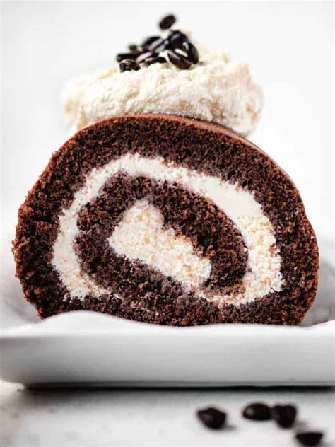 Vietnamese Coffee Swiss Roll Cake | Kickass Baker