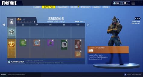 Fortnite Season 6 Battle Pass - All Rewards - Fortnite Insider