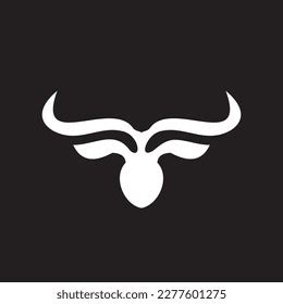 Creative Bull Head Logo Design Vector Stock Vector (Royalty Free) 2277601275 | Shutterstock