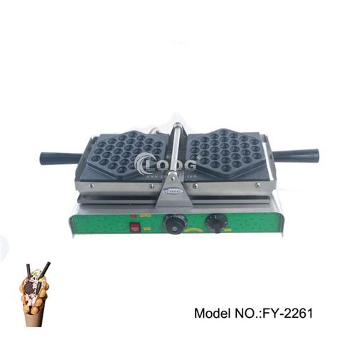 Egg waffle maker electric type commercial bubble waffle maker