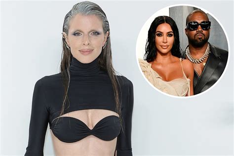 Julia Fox Says She Dated Kanye West to 'Get Him Off Kim's Case'