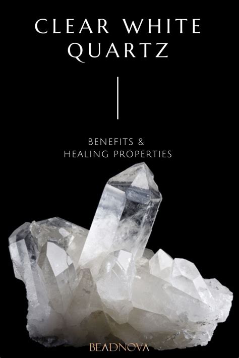 White Quartz Crystal Meaning, Healing Properties, Benefits and Uses - Beadnova | White quartz ...