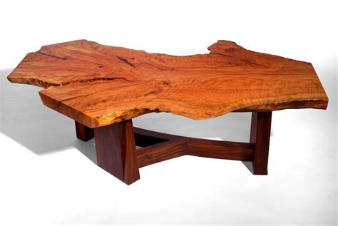 Introducing The Raw Edge Wood Coffee Table: A Stylish And Functional ...