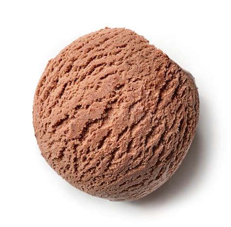 Bola Do Gelado De Chocolate Imagem de Stock - Imagem de frescor, produto: 80230767