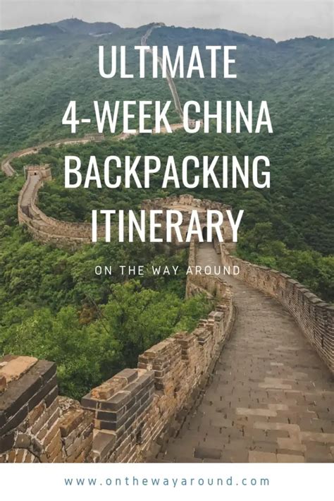 An Awesome 2 to 4-Week China Itinerary (Detailed Guide)