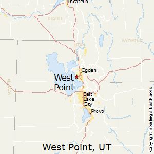 West Point Utah Map | Tourist Map Of English