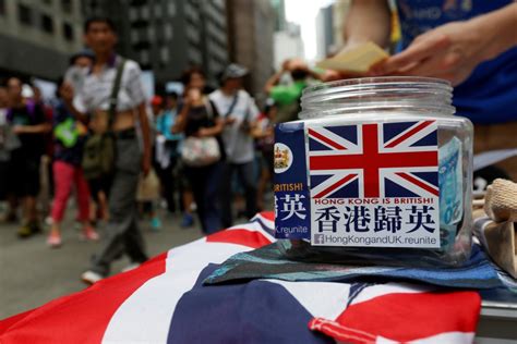 There’s a movement to turn Hong Kong back into a British colony | The ...