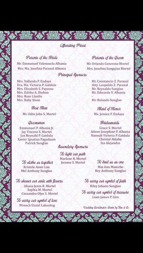 7 Wedding entourage ideas | wedding entourage, wedding invitation list ...