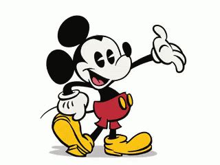 Mickey Mouse Wave GIF - Mickey Mouse Wave Hi - Discover & Share GIFs