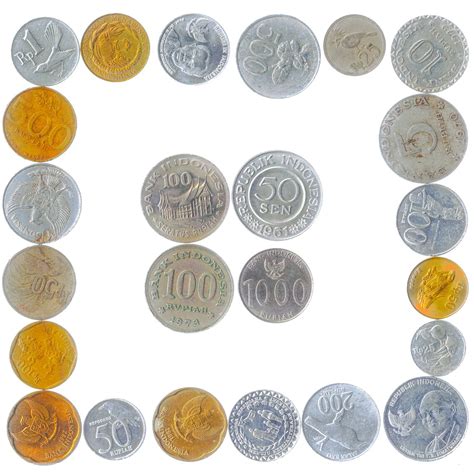 Indonesian Coins Collectible Money Rupiah Sen Currency of - Etsy