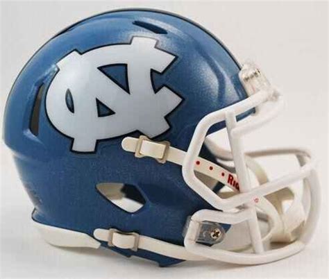 North Carolina Tar Heels Ncaa Mini Speed Football Helmet