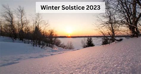 Winter Solstice 2023: Know the Details and Timings of the Event