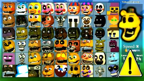 Super FNaF WORLD All 54 Characters Unlocked (All Animat... | Doovi