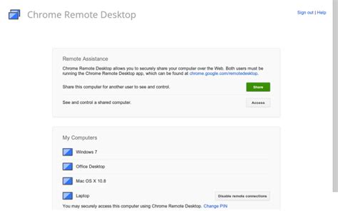 Chrome Remote Desktop for Mac - Download