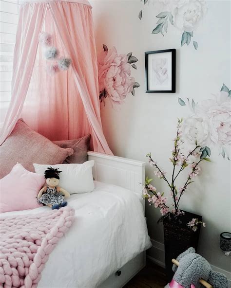 Toddler Room Girl Room Pink Girls Room Ikea Daybed The | Pink toddler rooms, Ikea daybed, Ikea ...