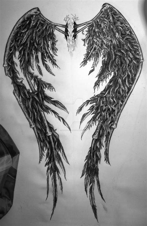 fallen angel wings 2 by SwarzezTier | Dark angel wings, Angel wings tattoo, Fallen angel wings