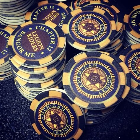 Custom Ceramic Poker Chips for The American Legion @ CustomMadeCasino ...