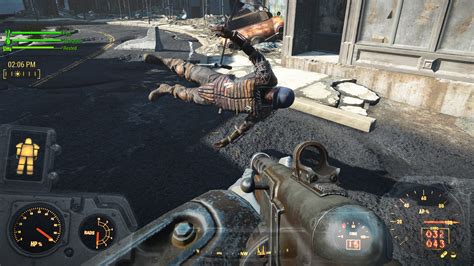 [Fallout 4]He died like he lived, T Posing : r/GamePhysics