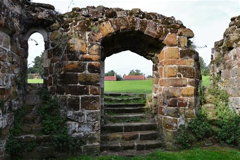 Old Bolingbroke Castle: Entrance to the... © Michael Garlick :: Geograph Britain and Ireland