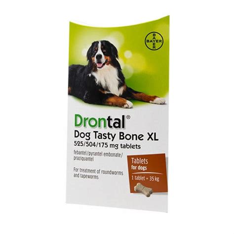 DRONTAL DOG ΑΝΤΙΠΑΡΑΣΙΤΙΚΟ FLAVOR XL>35kg 1 Χάπι