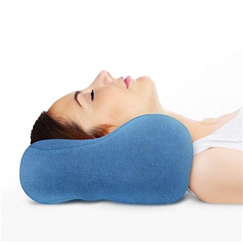 Sunshine Pillows Ergonomic Travel Neck Pillow, Comfortable Neck Support, Navy | eBay