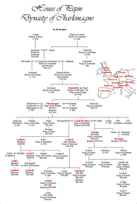 Genealogy of Charlemagne | Family tree history, Genealogy, Family tree genealogy