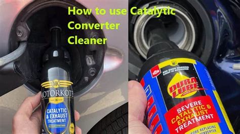 How to use Catalytic Converter Cleaner? | Rx Mechanic