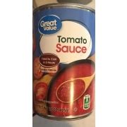 Great Value Tomato Sauce: Calories, Nutrition Analysis & More | Fooducate