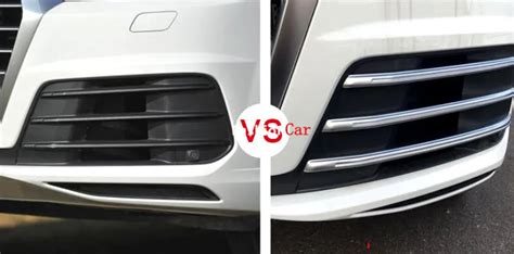 ABS Front Fog Light Protective Trim Cover Stickers 2pcs For Audi Q7 ...