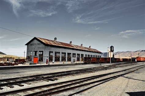 Nevada Northern Railway Museum in Ely, NV. Editorial Stock Photo ...