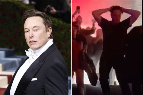 Elon Musk awkwardly dances at a rave in new viral video