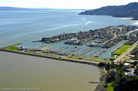 Paradise Cay Harbor in Tiburon, California, United States