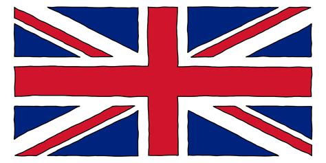 hand drawn uk flag transparent PNG 15080707 PNG