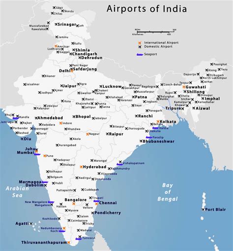 List of Airports in India - General Awareness Study Material & Notes