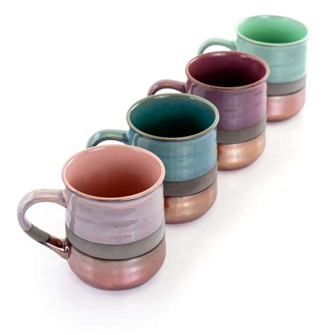 Gibson Home 18 oz. Assorted Stoneware Mug (Set of 4) 985113962M - The ...