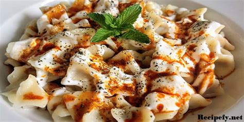 How To Make Turkish Manti Recipe