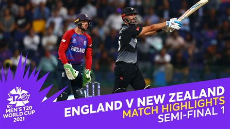 Match highlights | ENG v NZ | Semi-final 1 | ICC Men’s T20 World Cup ...